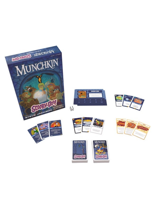 USAopoly Munchkin Scooby-Doo Card Game | Based On The Steve Jackson Munchkin Series | Featuring Scooby-Doo And Mystery Inc. Characters | Officially Licensed Card Game  - Image 1
