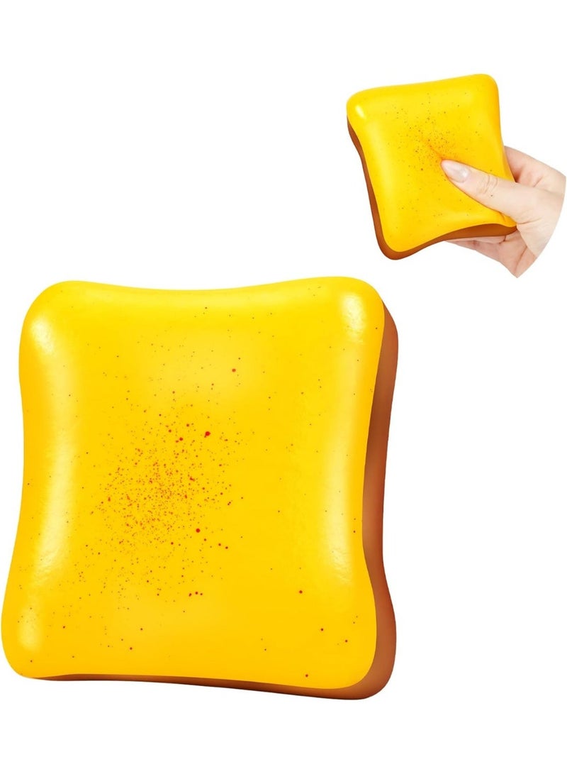 Meetion Bread Squishy Slow Rising Squishies, Soft Butter Bread Squishy with Bakery Scent, Stress Relief Fidget Toy for Relaxation, Popular Gift & Party Favor - Image 1