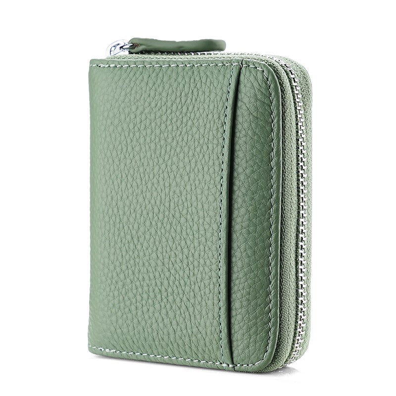 RFID Genuine Leather Card Holder Wallet - Image 5