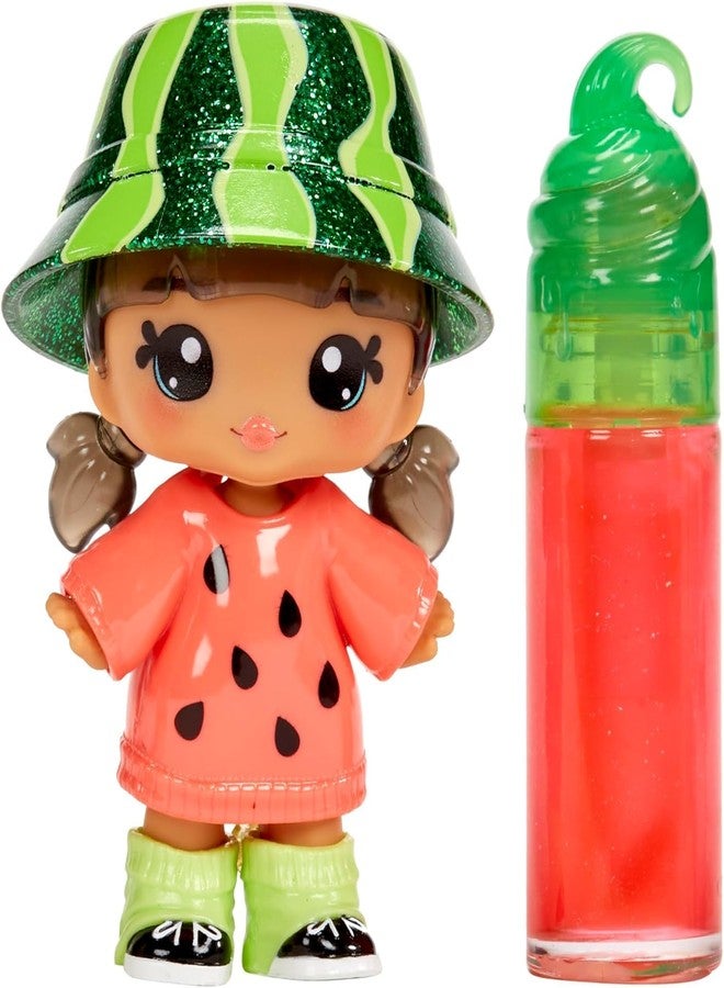 Yummiland Lipgloss Doll - Maya Watermelon - Scented Doll with DIY Gloss Kit - Suitable for Ages 4 and Up - Image 2