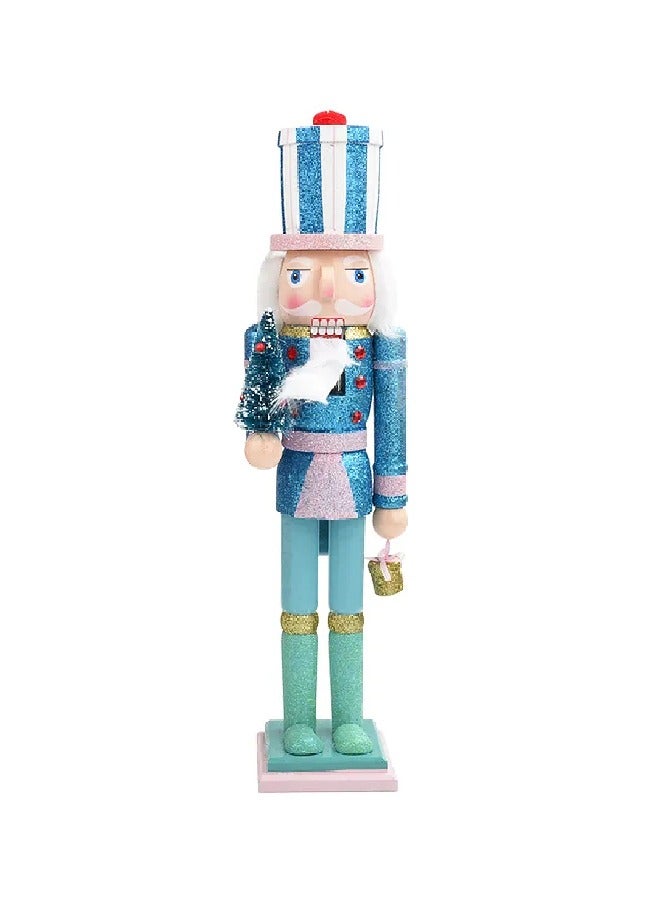 ThePartyPopper Pastel Blue Nutcrackers Ornaments  - Image 1