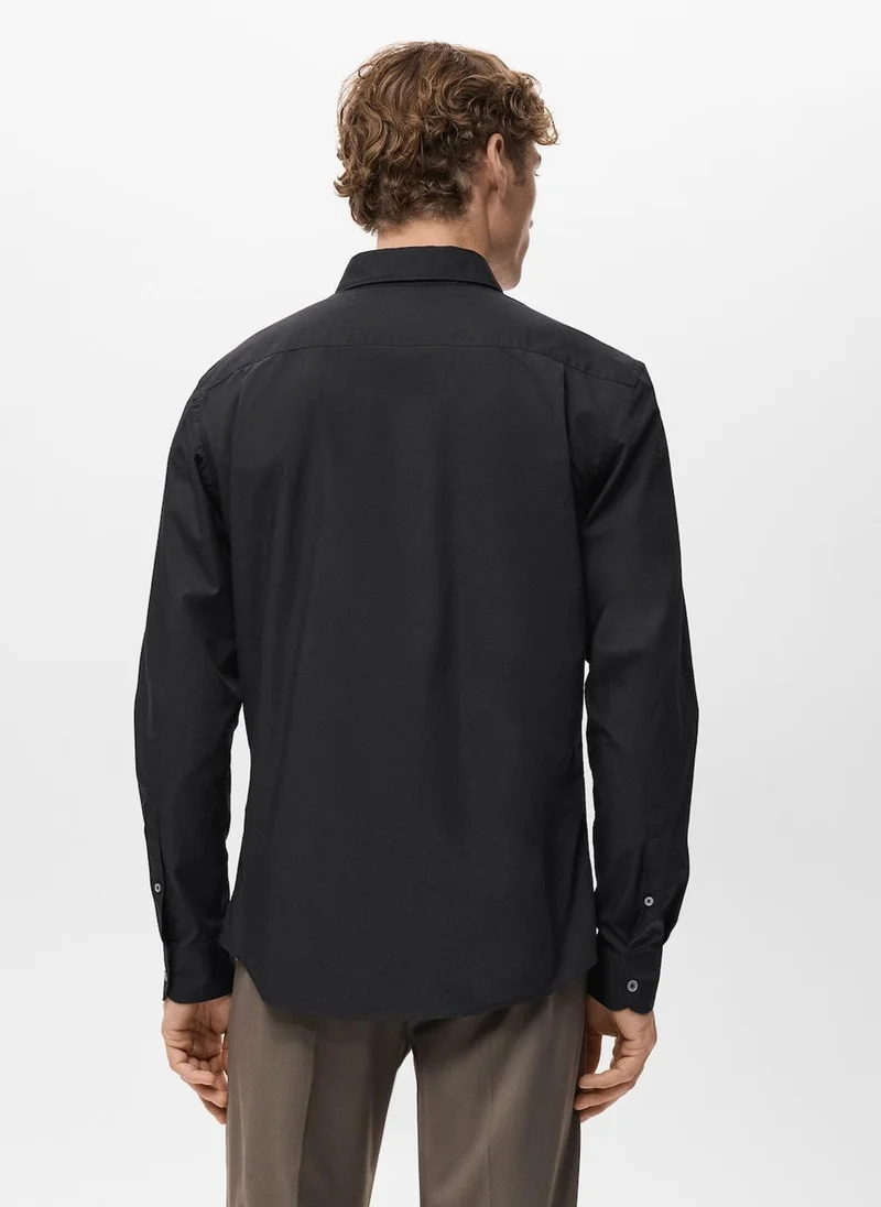 Mango Man Regular-fit 100% cotton shirt