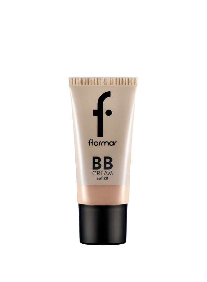flormar BB Cream – BB03 Light – Lightweight BB Formula, Buildable Coverage, Soft Natural Finish 003-LIGHT - Image 1