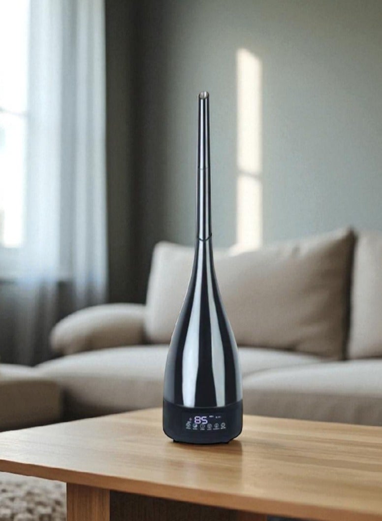 مرطب هواء بسعة 3.2 لتر بالموجات فوق الصوتية يعمل على تنقية الهواء والاشعة فوق البنفسجية وتنقية الهواء  للاطفال والبالغين واليوغا والنوم والمكتب والمنزل - Image 4