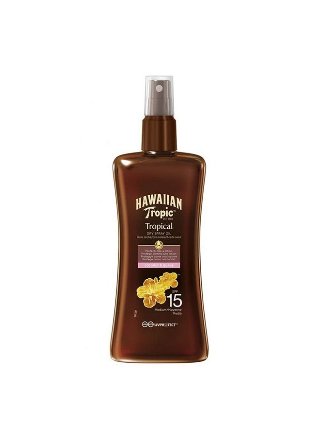 هاوايان تروبيك زيت رذاذ جاف واقٍ بعامل حماية من الشمس SPF15  - Image 1