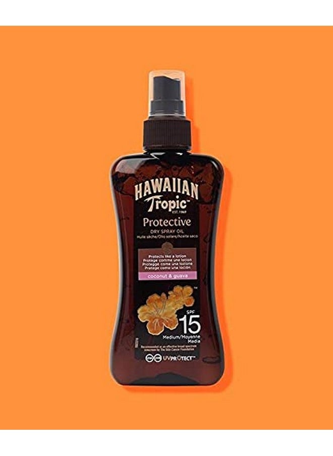 هاوايان تروبيك زيت رذاذ جاف واقٍ بعامل حماية من الشمس SPF15  - Image 2
