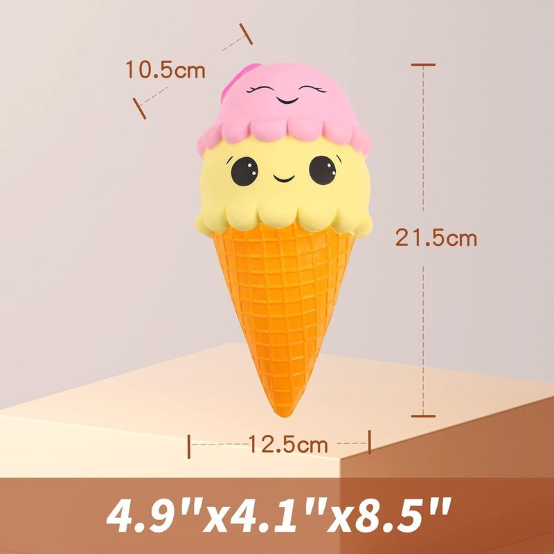 Anboor 9.1-Inch Jumbo Squishy Toy - Cute Kawaii Stress Relief for  Kids - Image 2