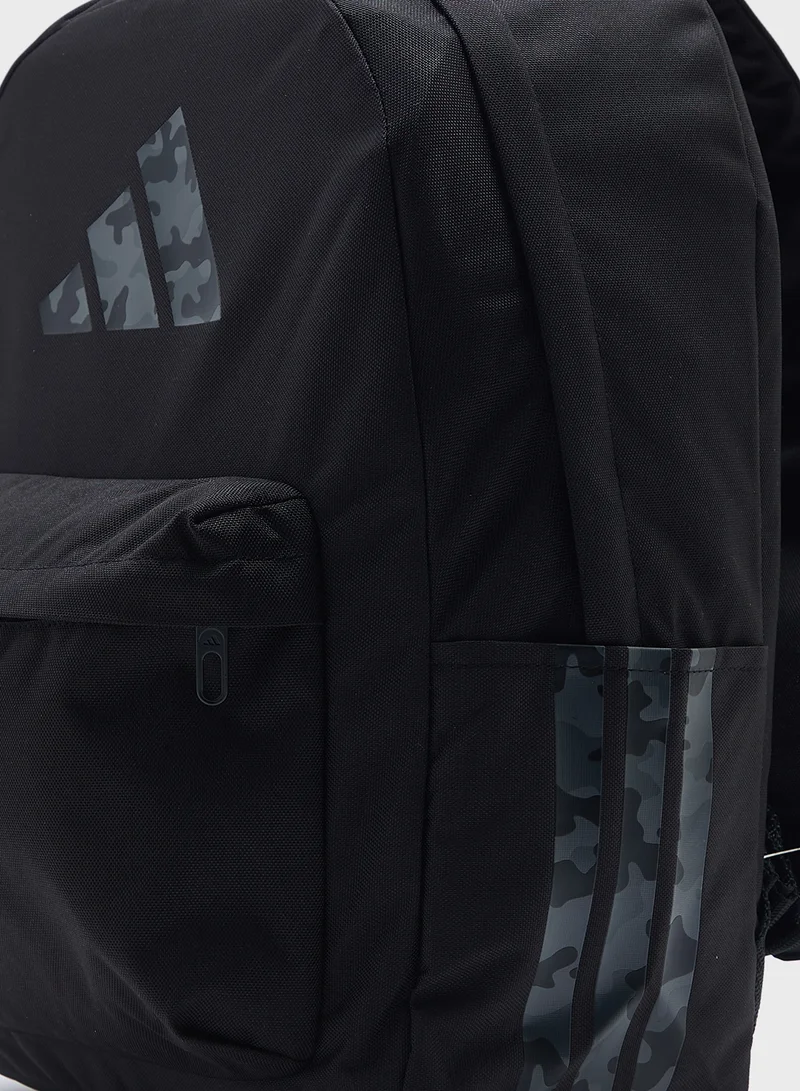 adidas حقيبة ظهر شبابية مموهة