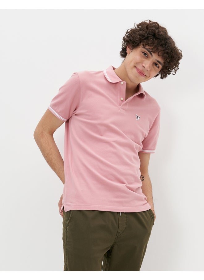 American Eagle - AE Pique Polo Shirt - Image 1