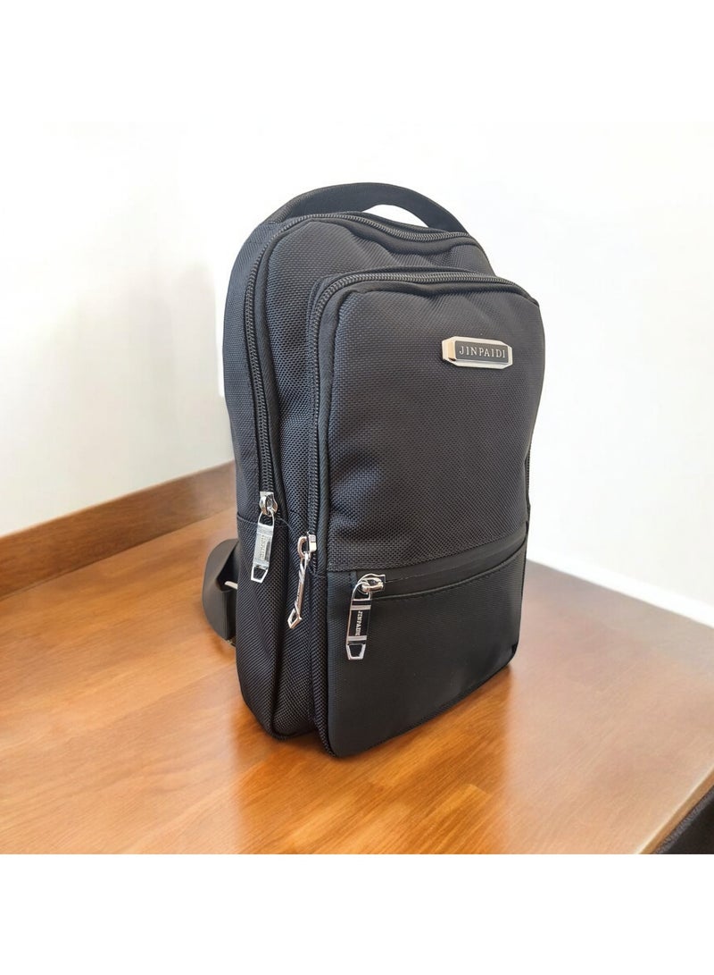 شنطة كروس خامه بيكا مطعمه بالجلد عالية الجوده 20x29 - Image 1