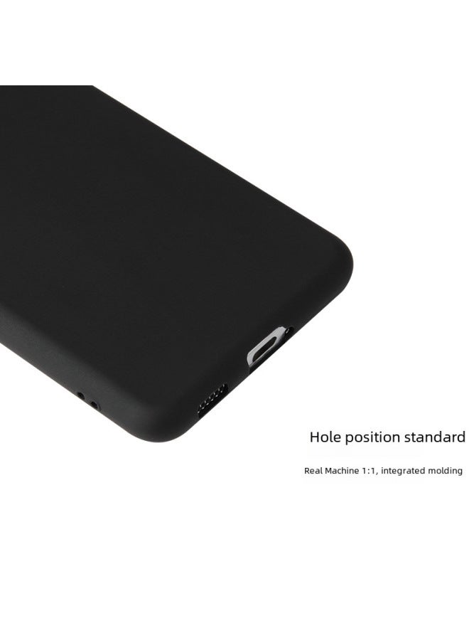 Applicable To Samsung S21plus Mobile Phone Case All-inclusive S20ultra Candy Frosted Tpu Protective Case A725G Soft Case-Color:Black-Applicable Model:Samsung A53 5g