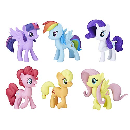 My Little Pony Friendship is Magic Toy Meet The Mane 6 Collection Set - 6 Pony Figures Including Twilight Sparkle, Kids Ages 3 and Up (Amazon Exclusive) - Image 3
