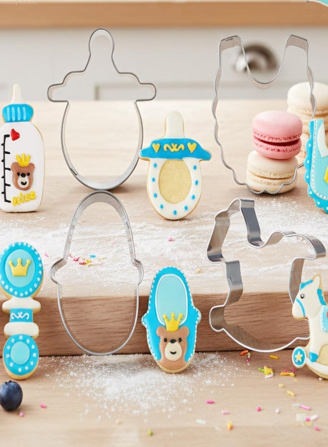 CZFSWT 9 Pieces Shower Cookie Tools, Biscuit Tool Set, Funny Cookie Tools Suitable for Bottles, Shower Party Birthday Parties and DIY Baking - Image 5
