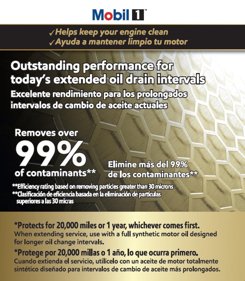Mobil 1 M1-114A Extended Performance Oil Filter - Pack of 1 - Image 4