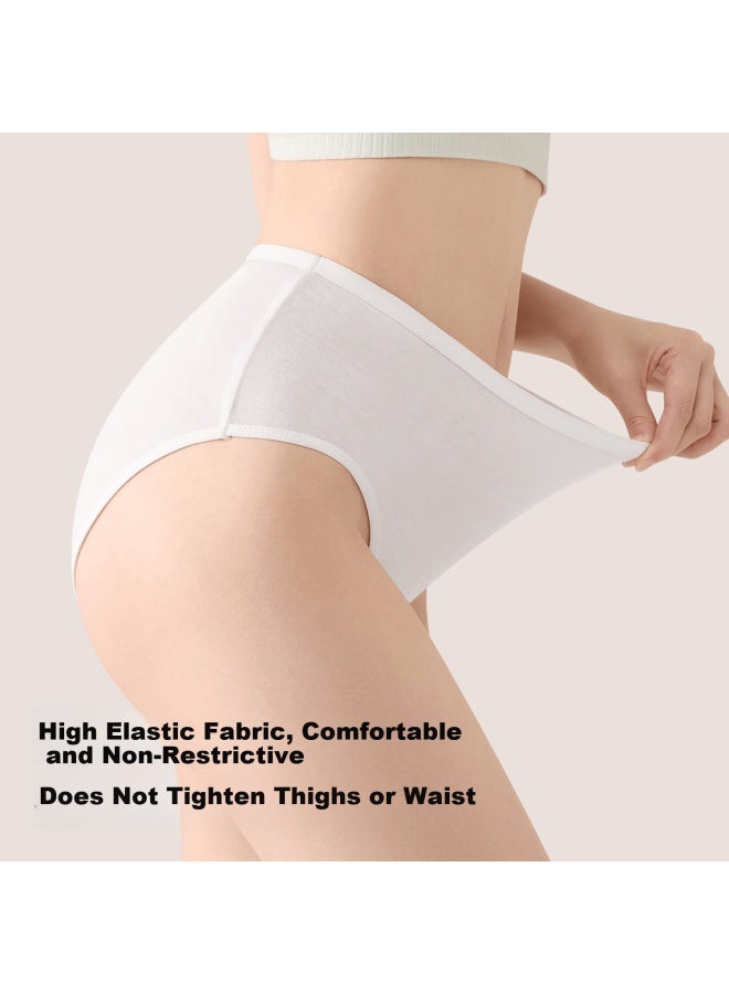Secretworld Disposable Women's Cotton Sterile Maternity Postpartum Plus Size Travel Individually Packaged Wash-free Daily Use Underwear
