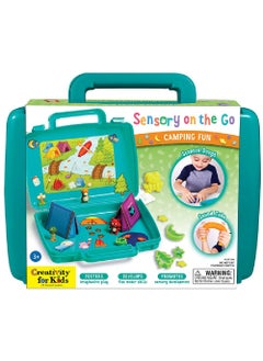 Creativity for Kids Creativity for Kids Sensory on the Go: Camping Fun – Travel-Friendly Sensory Play Set for Toddlers, Includes Camping-Themed Toys, Tools & Activities  - Image 1