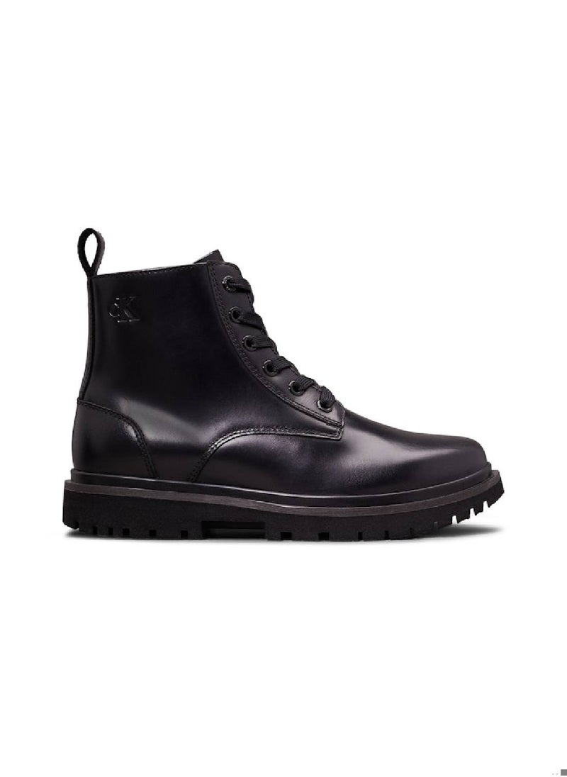 Calvin Klein Jeans Women's Leather Boots, Black - Leather  - Image 1