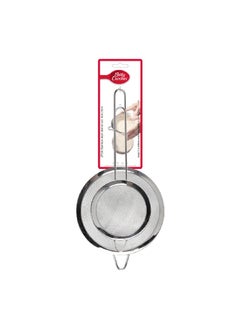 Betty Crocker 2-Piece High-Quality Easy to Clean Stainless Steel Strainer Set Silver 18 x 38 x 43 cm BC4087  - Image 1