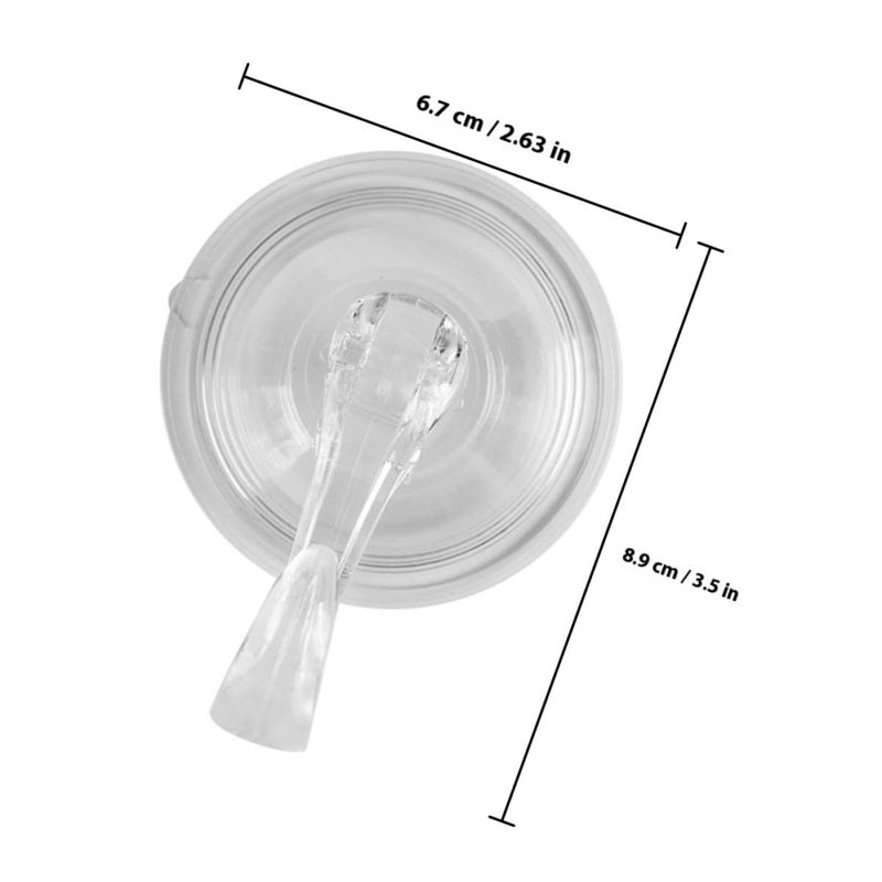 Strong Suction Cup Hooks 3 Pack Heavy Duty Wall Hooks For Towels Bathroom Shower Storage - Image 3