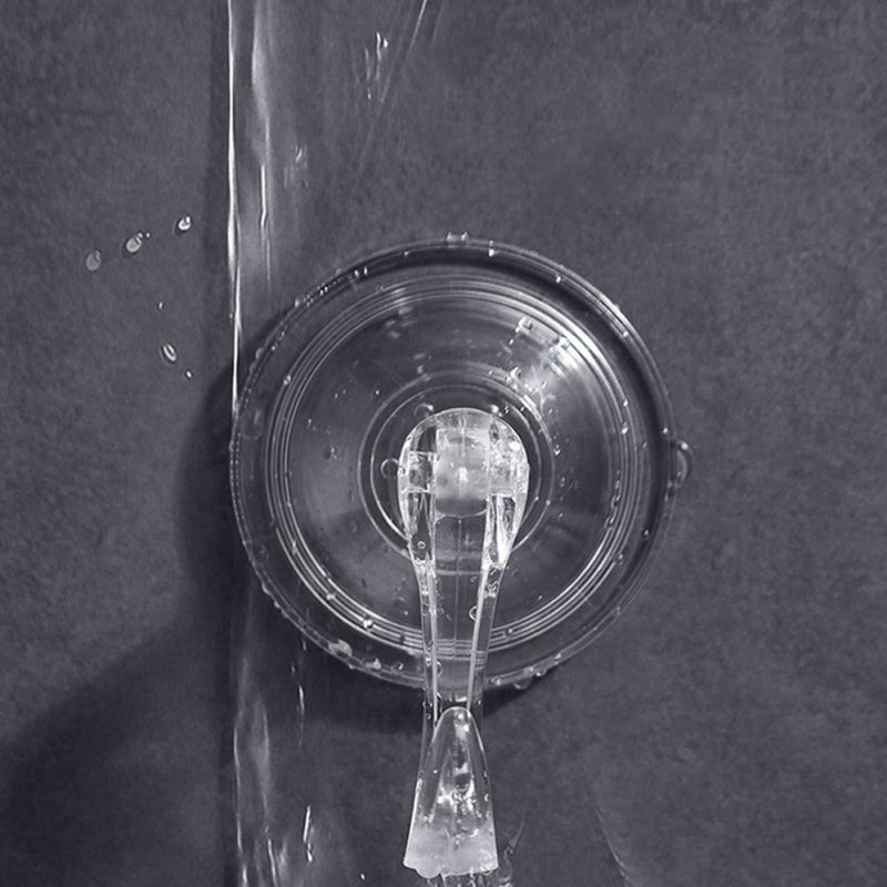 Strong Suction Cup Hooks 3 Pack Heavy Duty Wall Hooks For Towels Bathroom Shower Storage - Image 5