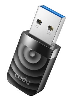 cudy AC1300 1300 Mbps USB 3.0 WiFi Adapter for PC, 5GHz/2.4GHz Wireless Dongle, WiFi Wireless Adapter for Laptop - Nano Size, Compatible with Windows XP / 7/8.x /10/11, Mac OS  - Image 1