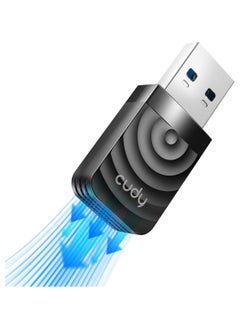 AC1300 1300 Mbps USB 3.0 WiFi Adapter for PC, 5GHz/2.4GHz Wireless Dongle, WiFi Wireless Adapter for Laptop - Nano Size, Compatible with Windows XP / 7/8.x /10/11, Mac OS - pzsku/Z45D19BAB7628EA529240Z/45/_/1726569570/8ec49f1c-7fca-4e1d-93f7-69586f61a6de