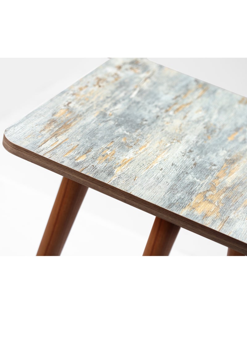 Generic Moga Square coffee table 43x47x47cm ZAN legs - Image 3