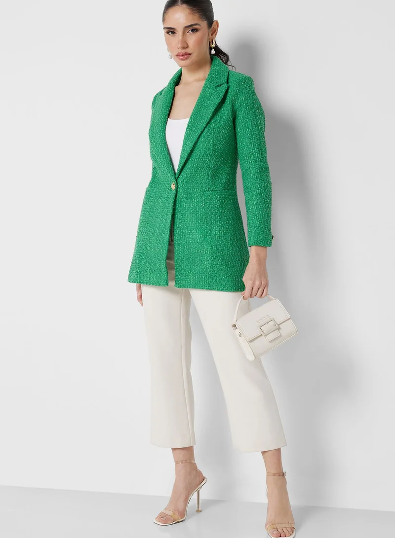 ELLA Double Breasted Buttoned Blazer