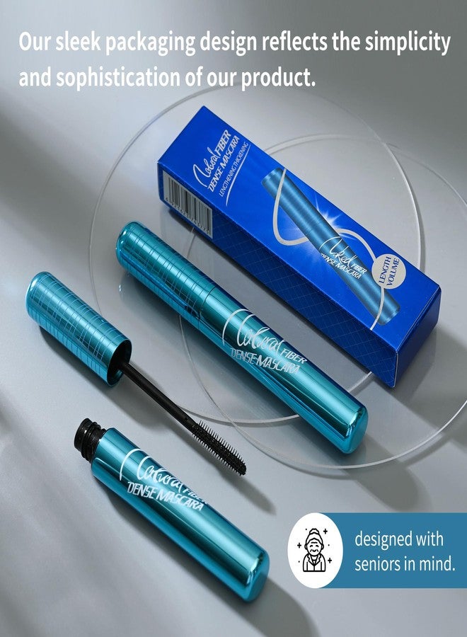 BAISEN DIARY Black Mascara for Mature Women - Waterproof, Lengthens & Volumizes Mascara for Older Women, No Clumps or Smudges, Hypoallergenic, Cruelty-Free, Ideal for Sensitive Eyes (Pack of 2) - Image 4