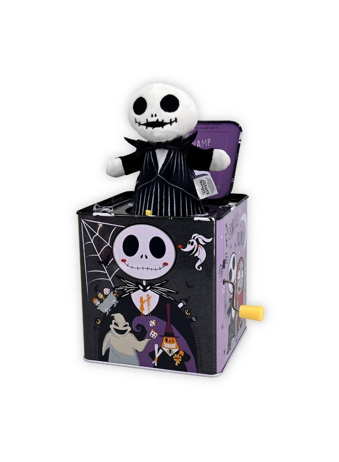 كيدز بريفيرد ألعاب موسيقية كلاسيكية من Jack Skellington من Disney Baby The Nightmare Before Christmas للأطفال الصغار والرضع مقاس 5 بوصات - Image 1