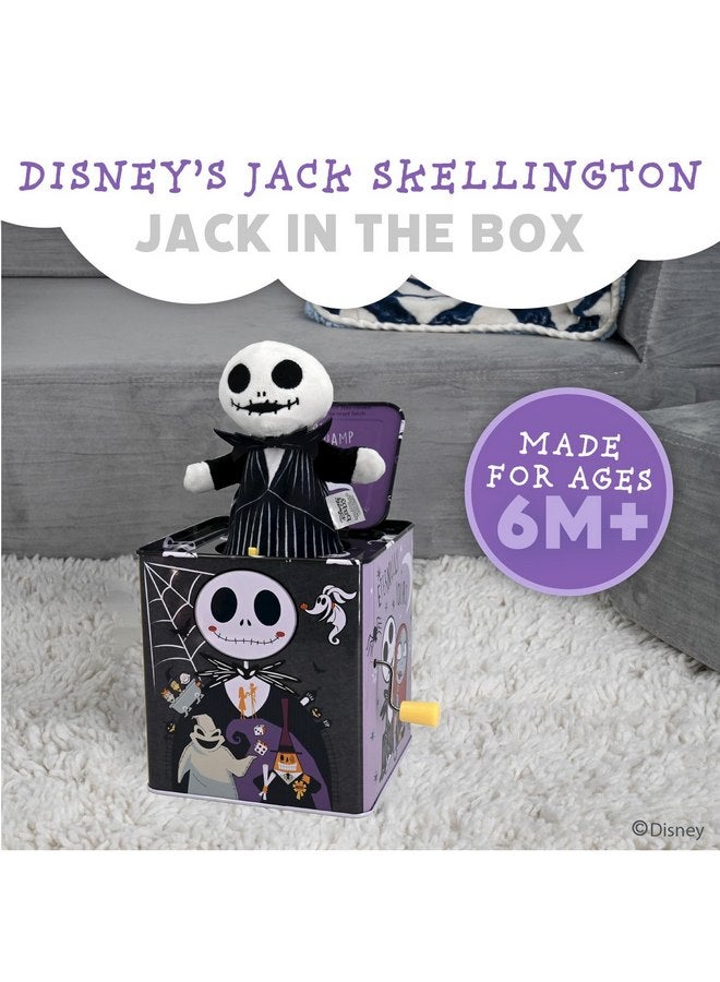 كيدز بريفيرد ألعاب موسيقية كلاسيكية من Jack Skellington من Disney Baby The Nightmare Before Christmas للأطفال الصغار والرضع مقاس 5 بوصات - Image 2