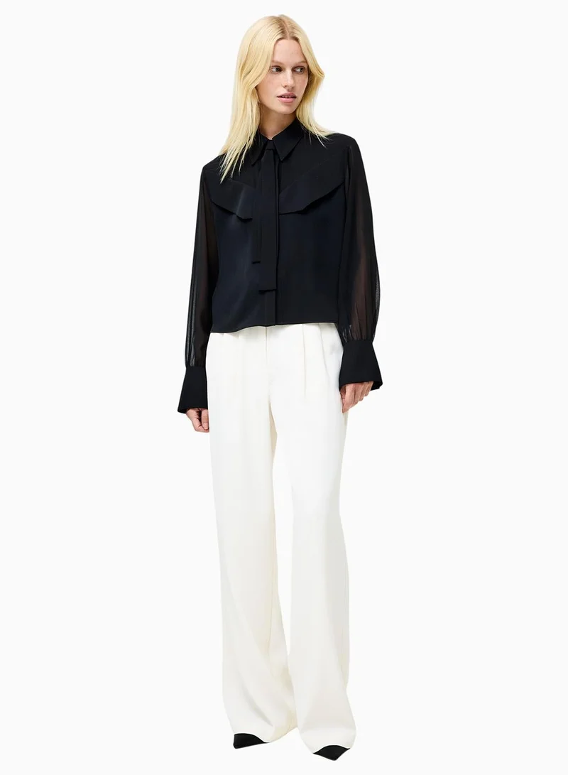 Arezzo Neck Tie Shirt