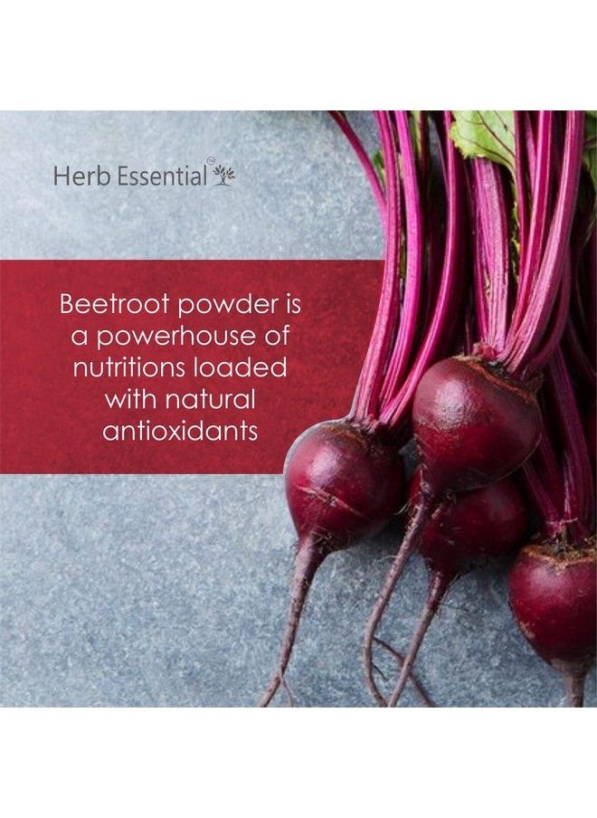 Herb Essential - Beetroot Powder For Skin & Hair ; 100% Natural Powder ; Hydrates & Nourishes Hair & Skin (Pack Of 1) - Image 1