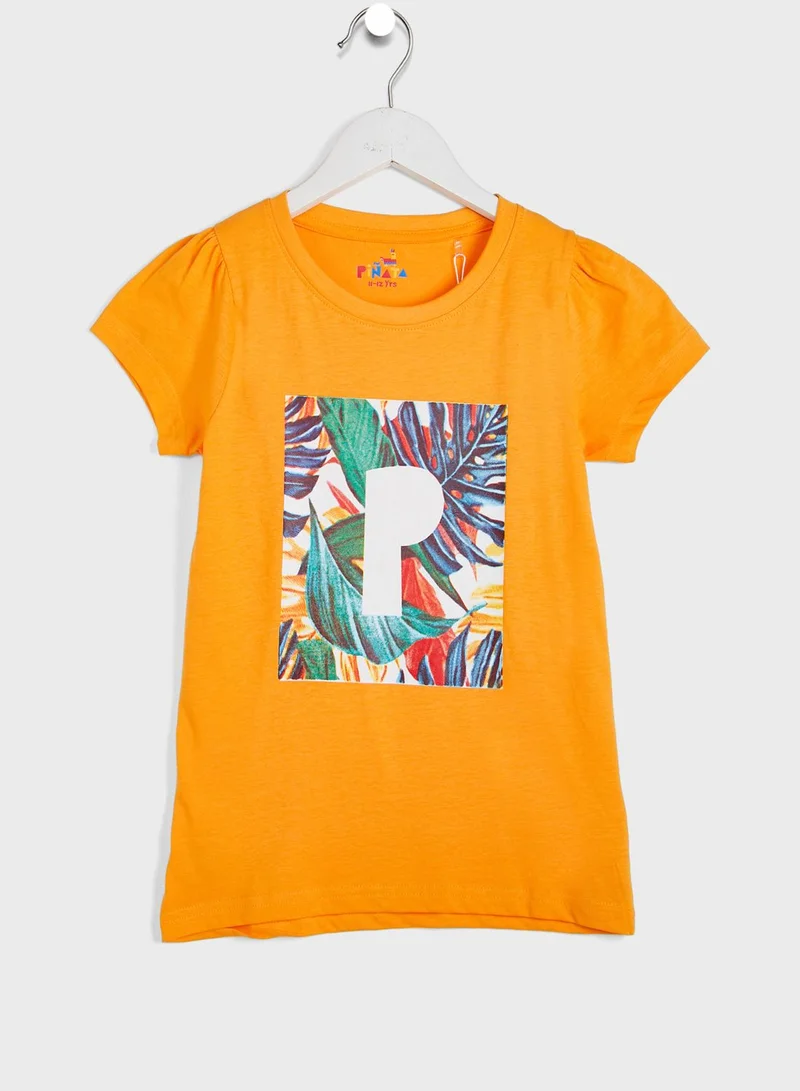 Pinata Printed  T-Shirt Pack Of 2