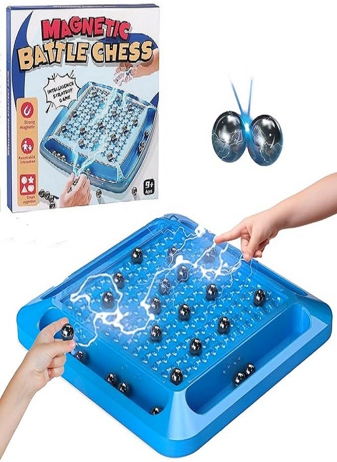 Generic Magnetic Chess Game, 2025 New Multiplayer Magnetic Chess Games with Pieces, Fun Magnetic Board Game Set - Portable Chess Board for Kids 9+ and Adults Home Party Travel Supplies  - Image 1