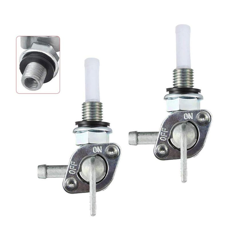 2 Sets Fuel Shut Off Valve Switch M10 X 1.25 Thread For Generator Tank - Image 3