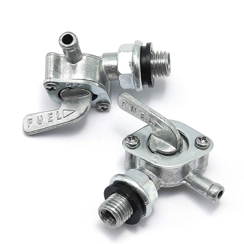 2 Sets Fuel Shut Off Valve Switch M10 X 1.25 Thread For Generator Tank - Image 1