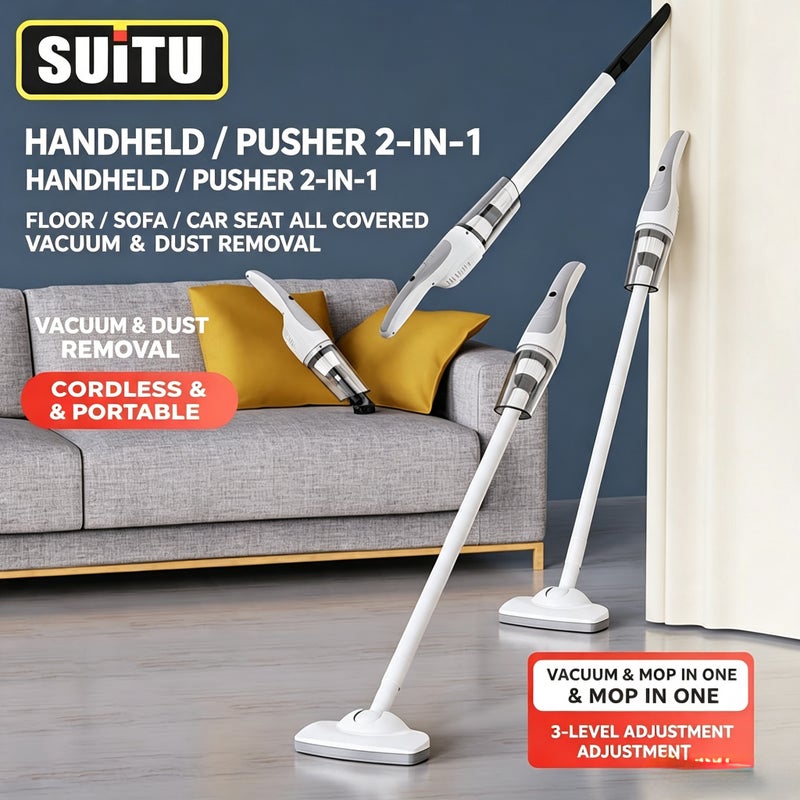 Suitu ST-6635 Cordless Handheld Vacuum Cleaner - Image 1