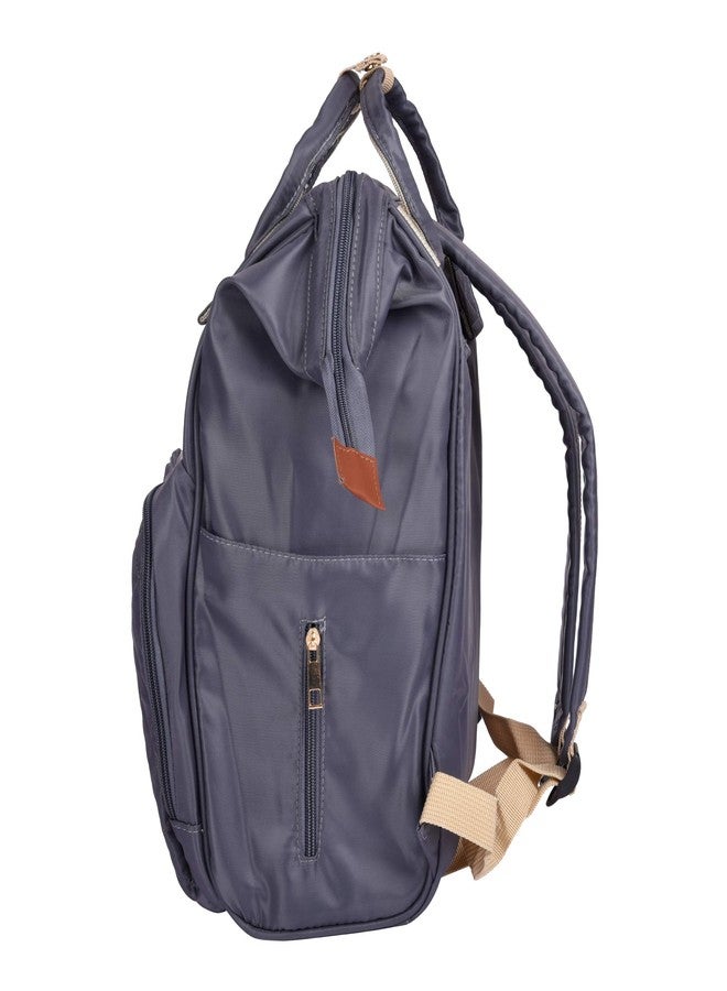 PACKNBUY Stylish Diaper Bag for Mothers for Travel with Changing Mat, Maternity Bag with Insulated Bottle Pockets and Multiple Pockets Baby Diaper Bag to Store Newborn Baby Products (Grey) - Image 5