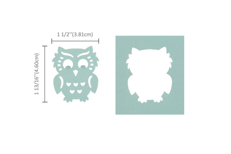 BiraBira Bira 1.5 inch Silhouette Craft Lever Punch, Halloween Punch, for Scrapbooking Cards Paper Arts (Owl Shaped) - Image 2