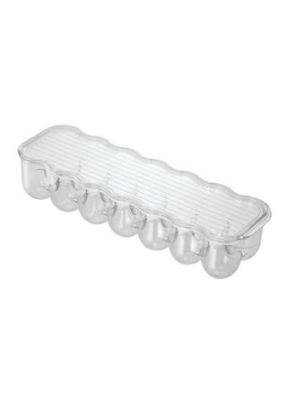 Idesign Plastic Egg Holder For Refrigerator With Handle And Lid Fridge Storage Organizer For Kitchen Holds Up To 14 4.25 X 14.5 X 3 Clear - pzsku/Z45D23AD678D1E29DBA74Z/45/_/1720700475/74f3397b-e779-4849-a03c-046b9ee8ed58