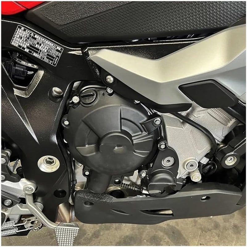 Stator Engine Crankcase Cover Set Black for BMW S1000XR 2020 2023 Secondary Engine Protection - Image 3