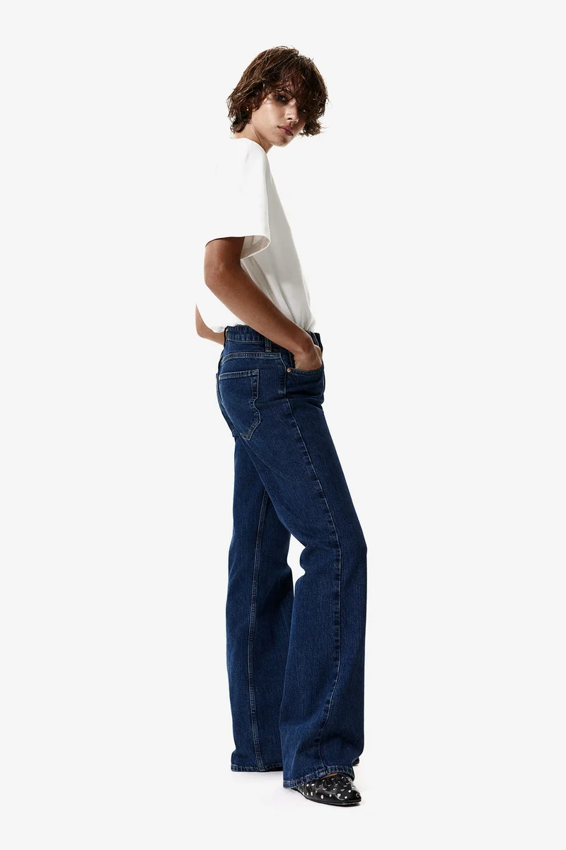 H&M Bootcut High Jeans