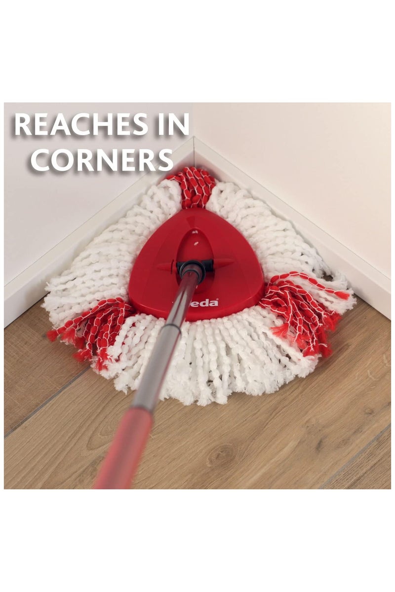 Vileda Easy Wring & Clean, Spin Mop & Bucket Set with Foot Pedal Activated Spinning Wringer - Image 4
