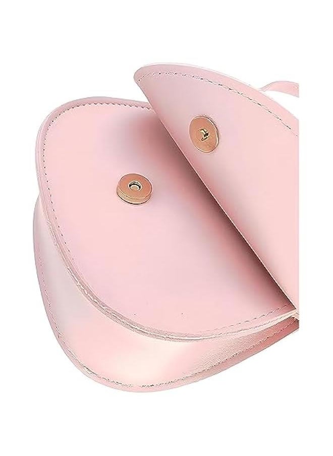 HOOKOR Little Girls Toddlers Mini Crossbody Shoulder Bag Coin Purse with Cute Mouse Ear Bowknot (Pink)  - Image 3