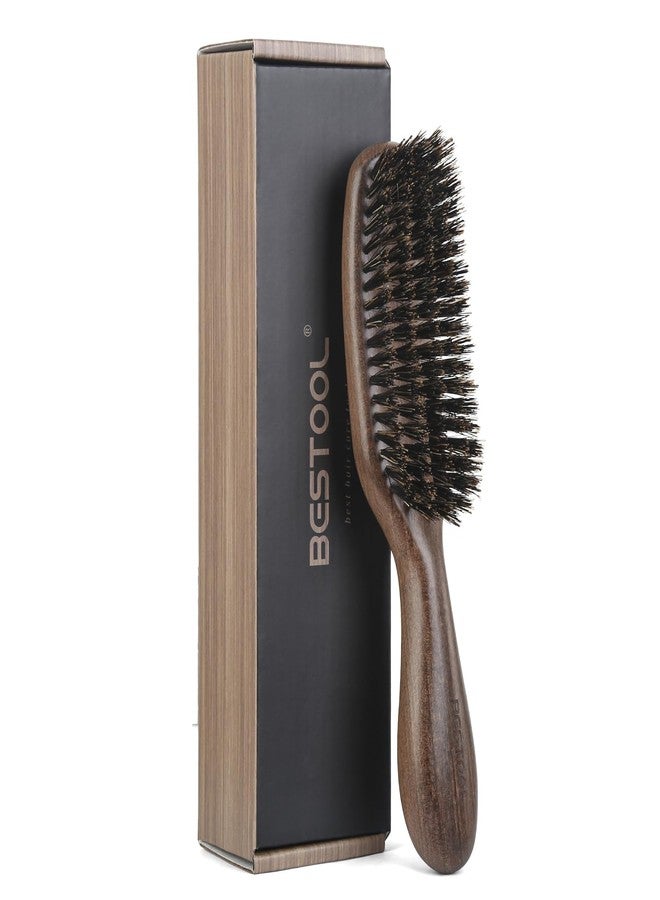 BESTOOL Hair Brush,Boar Bristle Hair Brushes for Women Men and Kids Slick Back Hair Brush for Smoothing Styling Detangling Enhance Shine and Texture Also Makes a Great Beard Brush - Image 1