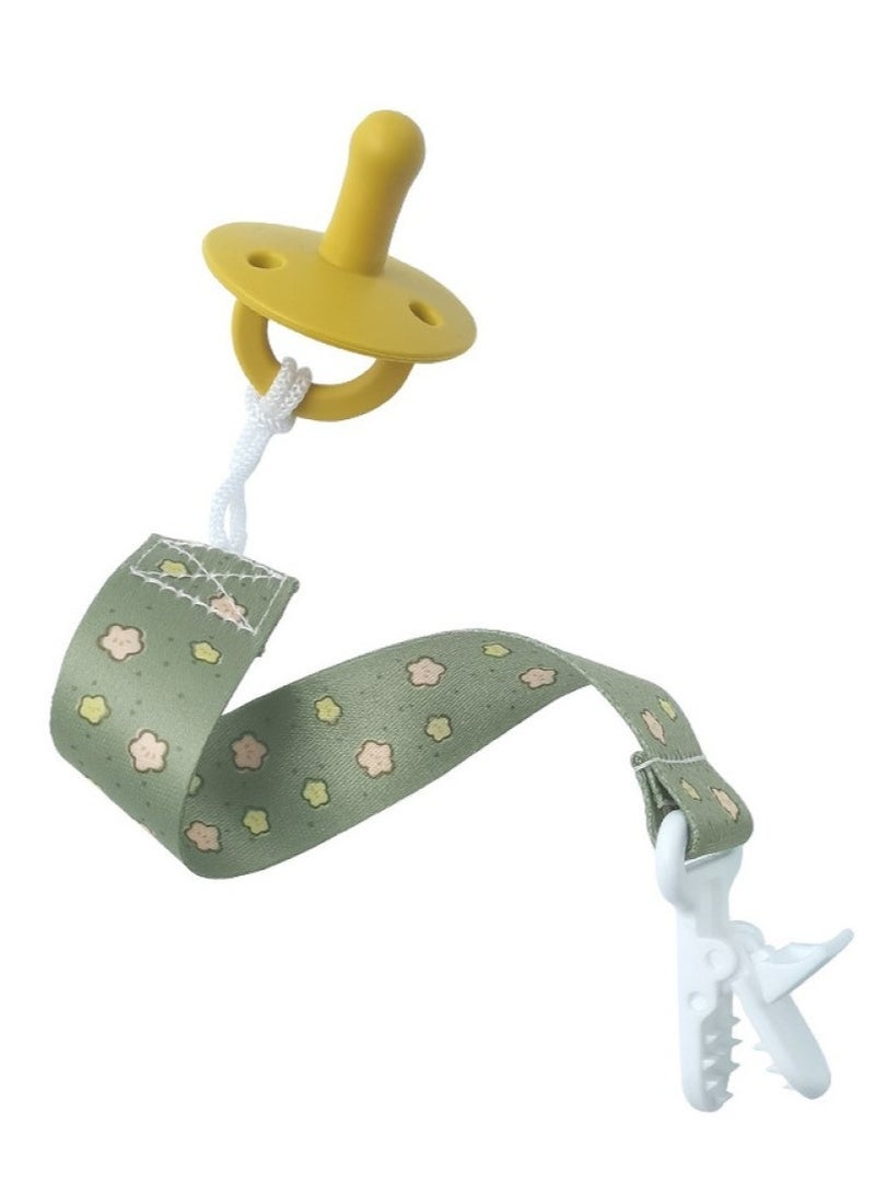 3 Pack Baby Pacifier Clips Solid Color Universal Holder Leash for Boys and Girls - Image 5