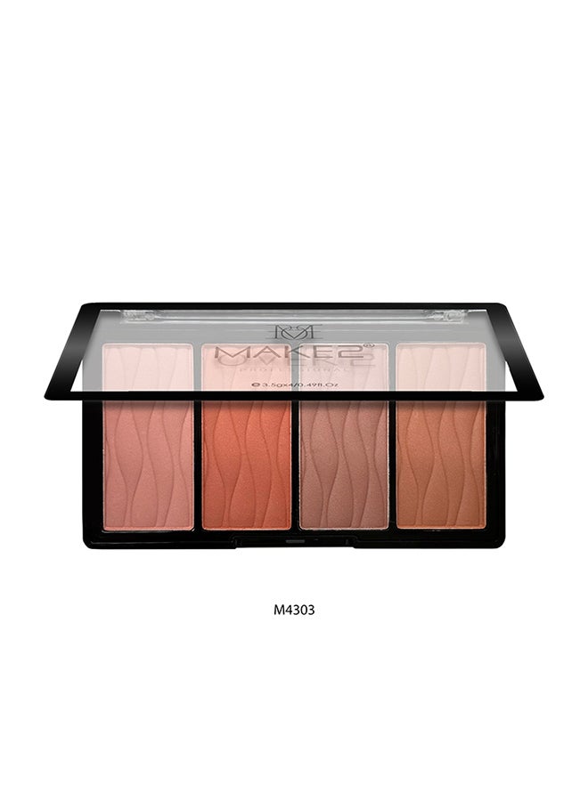 MAKE OVER 22 Palette 4 Color -M4303 - Image 1