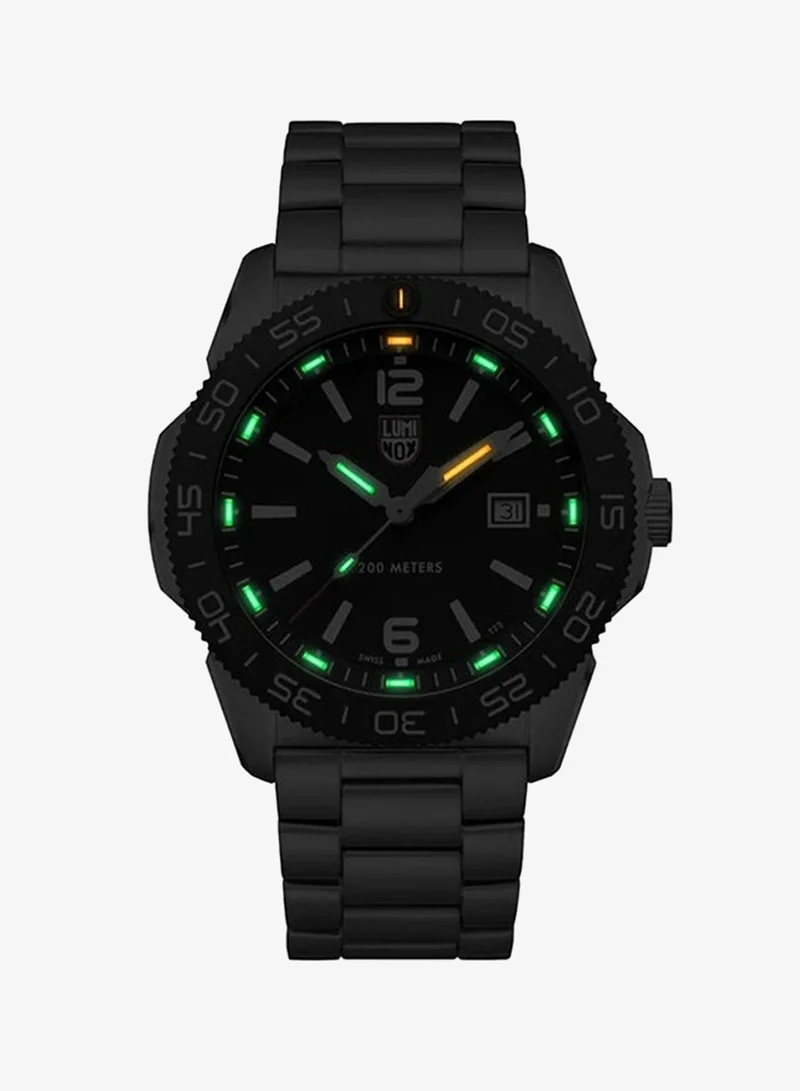 Luminox Unisex Analog Round Shape Stainless Steel Wrist Watch XS.3122 - 44 Mm