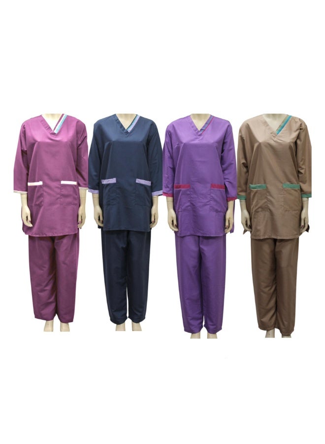 4 Housemaid Uniform Maid Nanny Scrub Suit - Image 1